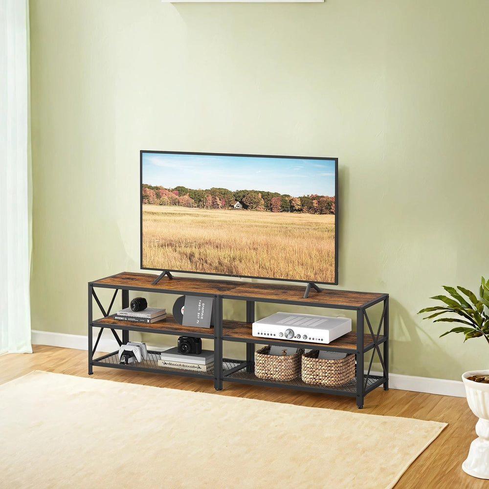 TV Schrank, TV Board für Fernseher bis zu 70 Zoll, TV-Tisch