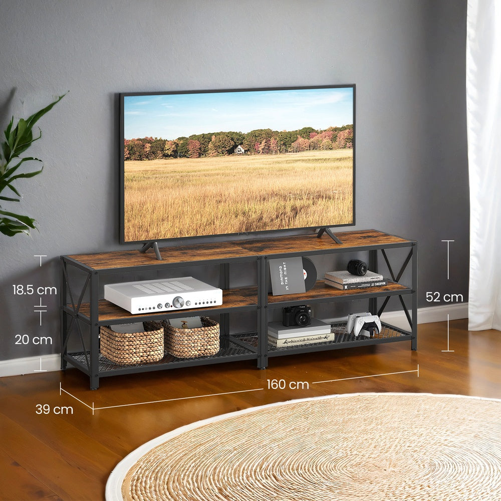 TV Schrank, TV Board für Fernseher bis zu 70 Zoll, TV-Tisch