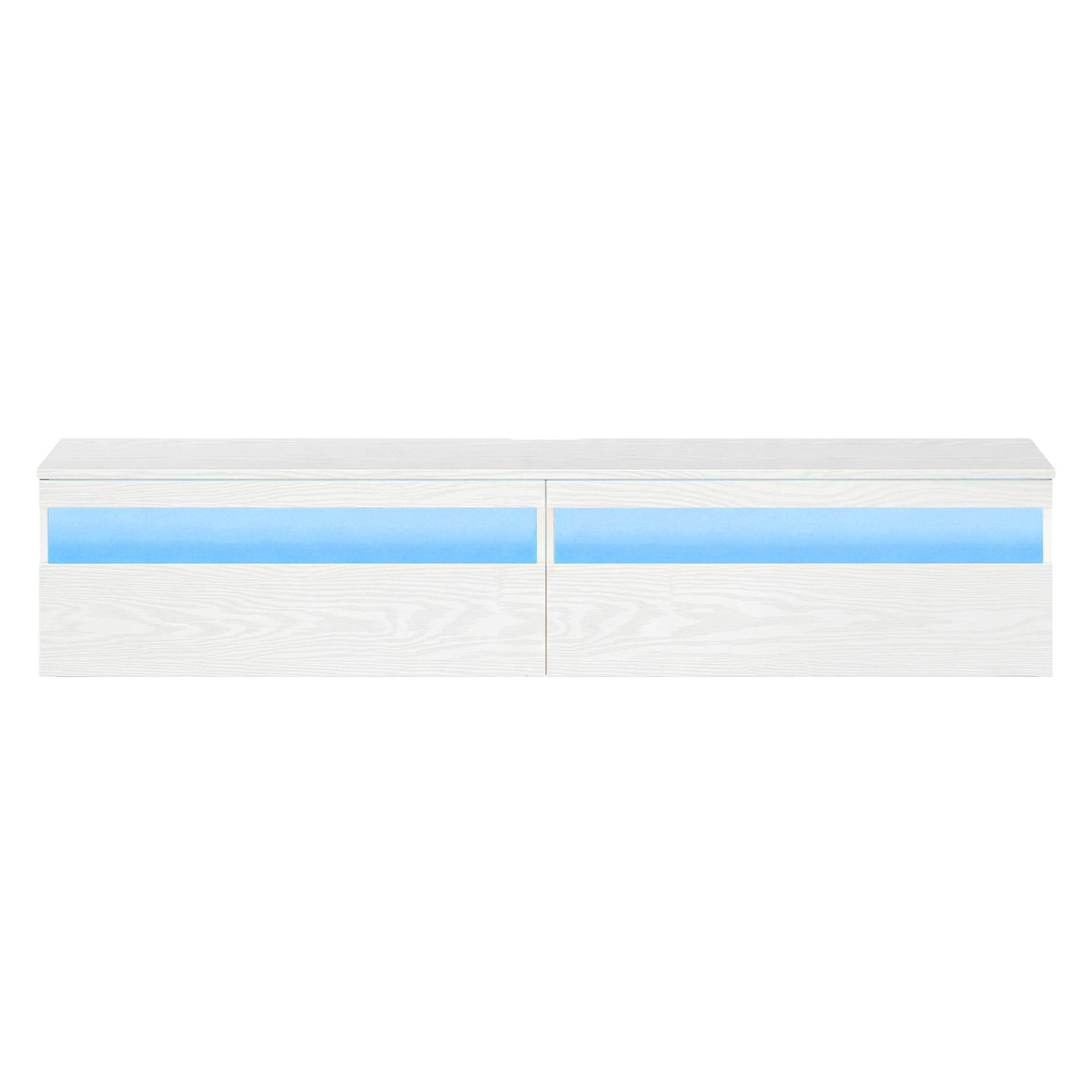 Schwebendes TV-Lowboard für Wohnzimmer, für verschiedene Fernseher, Couchtisch