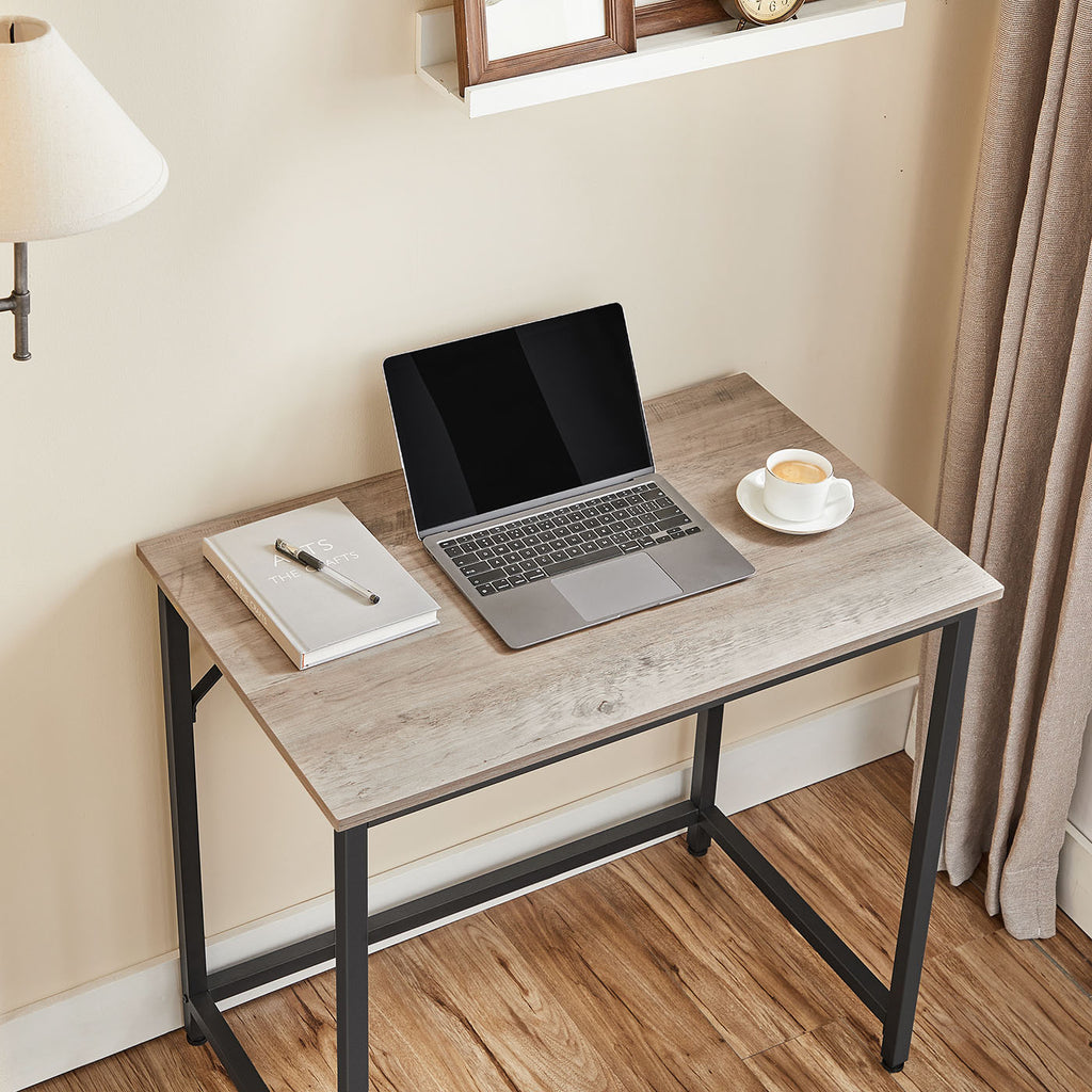 Schmaler Bürotisch im Industrie-Design