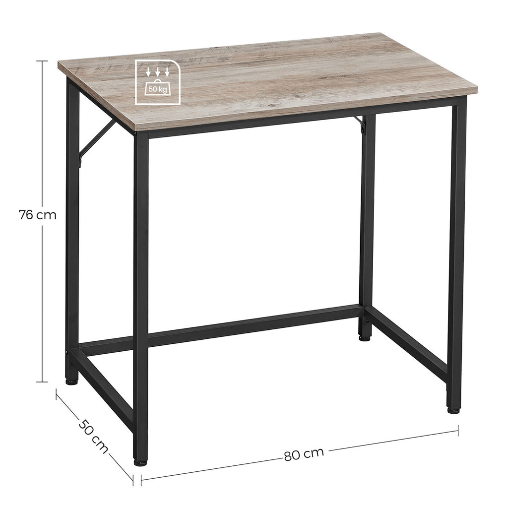 Schmaler Bürotisch im Industrie-Design