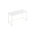 Schreibtisch mit Metallgestell 60 x 120 x 76 cm ahornweiß