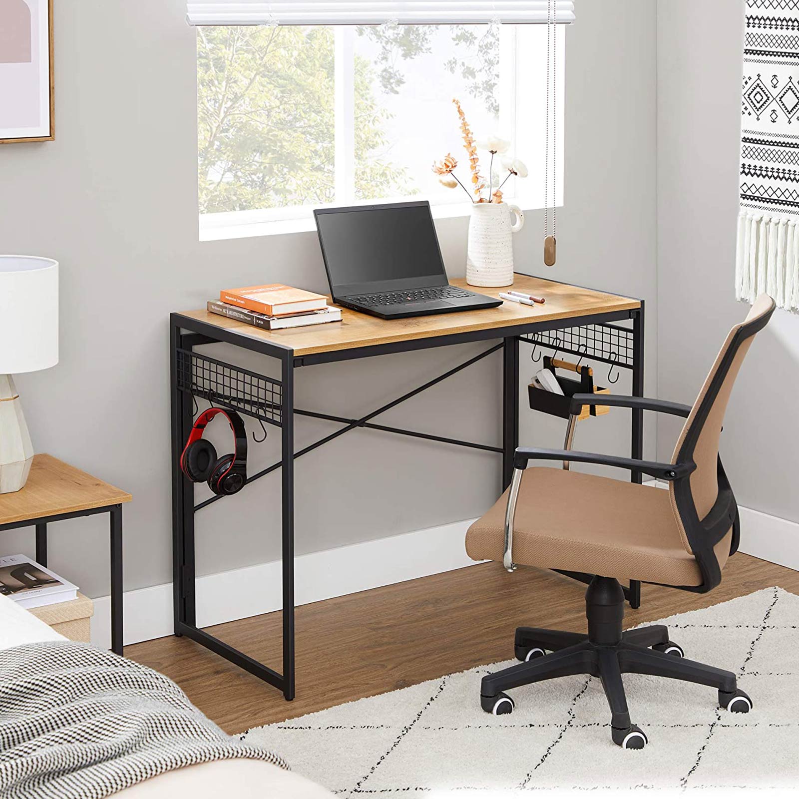 Klappbarer Schreibtisch mit 8 Haken