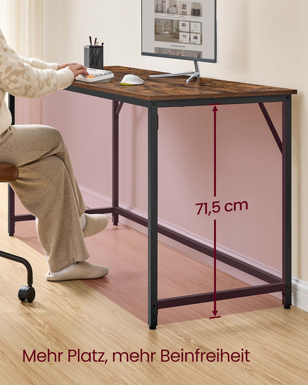 Computertisch für das Homeoffice