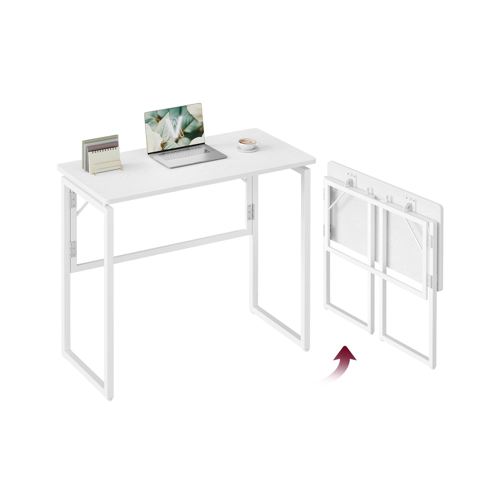 Kleiner klappbarer Schreibtisch für flexibles Homeoffice