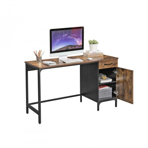 Computertisch mit Schublade und Schrank