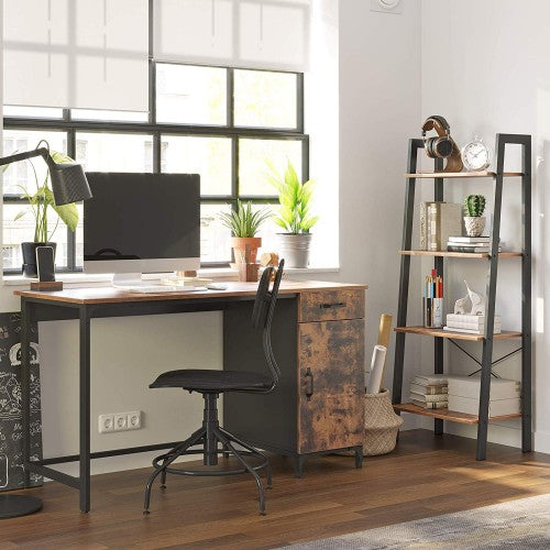 Computertisch mit Schublade und Schrank