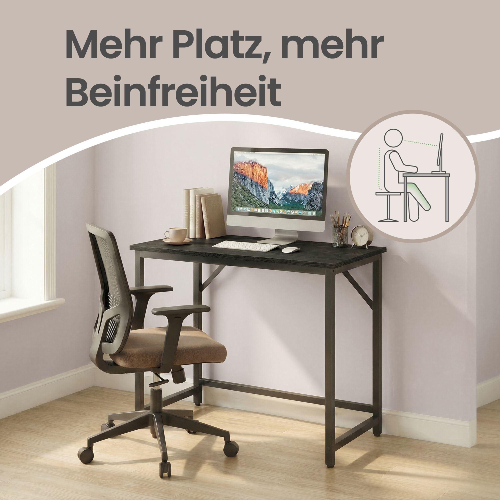 Schreibtisch, kleiner Computertisch, Bürotisch