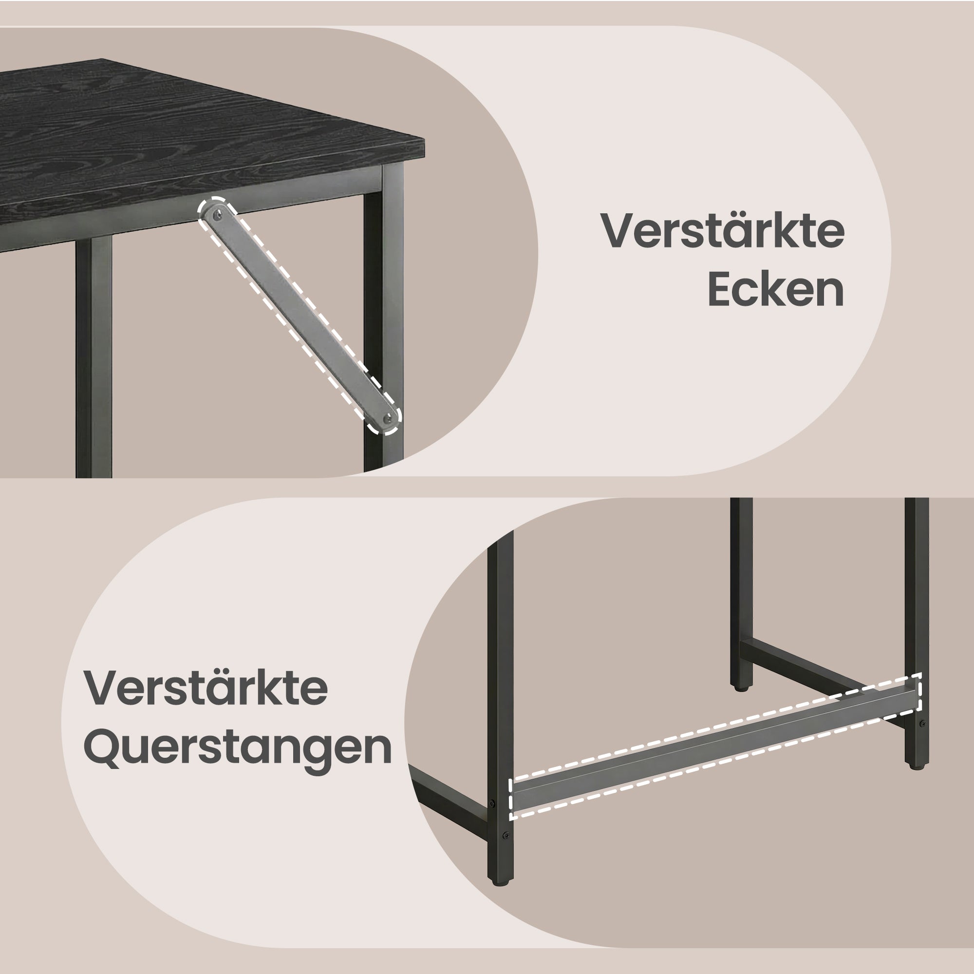Schreibtisch, kleiner Computertisch, Bürotisch