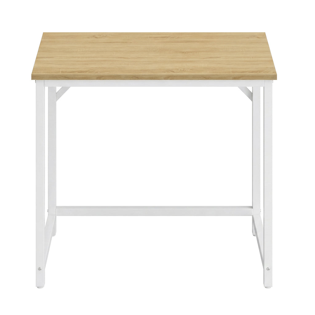 Schreibtisch 80 x 50 x 76 cm, Arbeitstisch aus Holz, Computertisch für Wohnzimmer