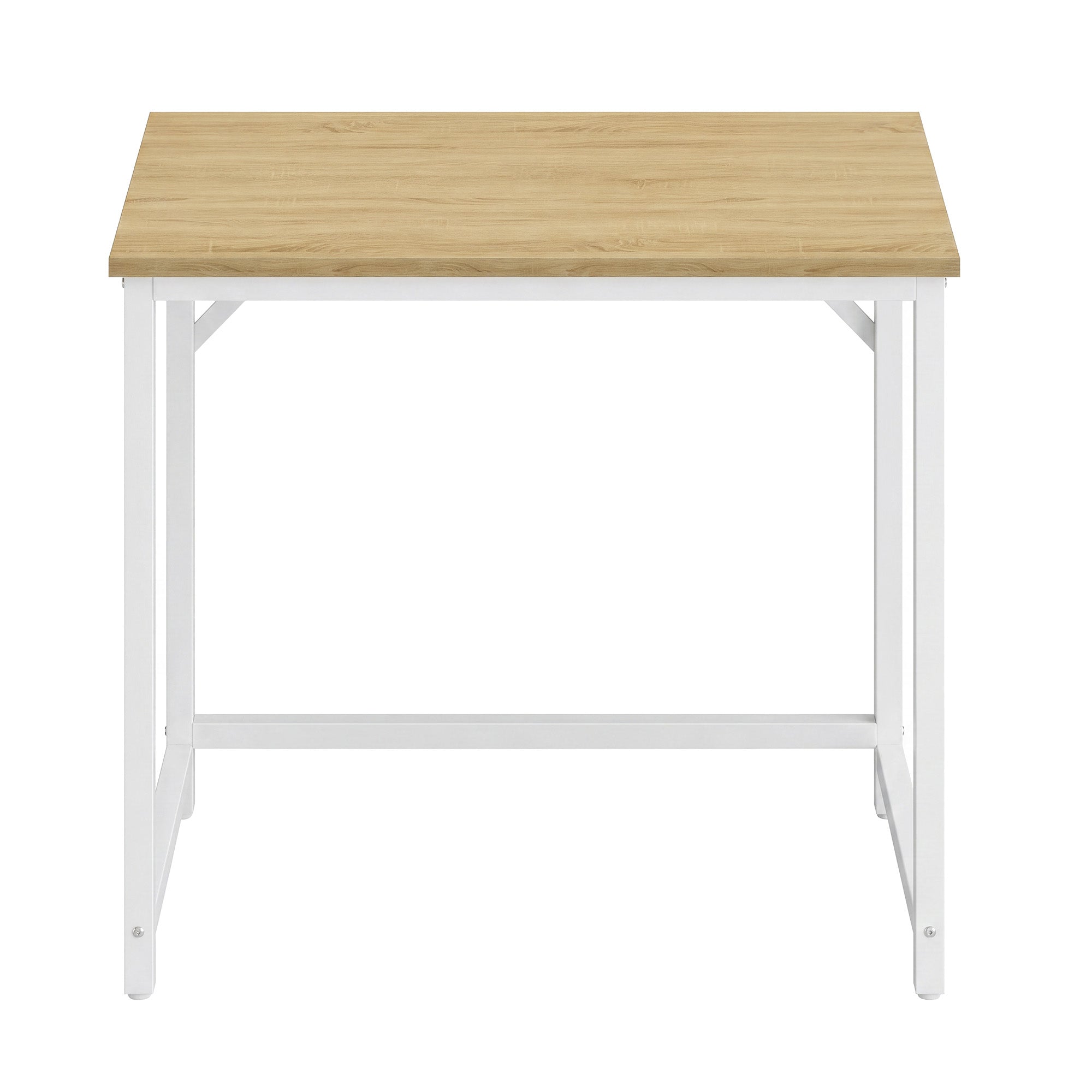 Schreibtisch 80 x 50 x 76 cm, Arbeitstisch aus Holz, Computertisch für Wohnzimmer