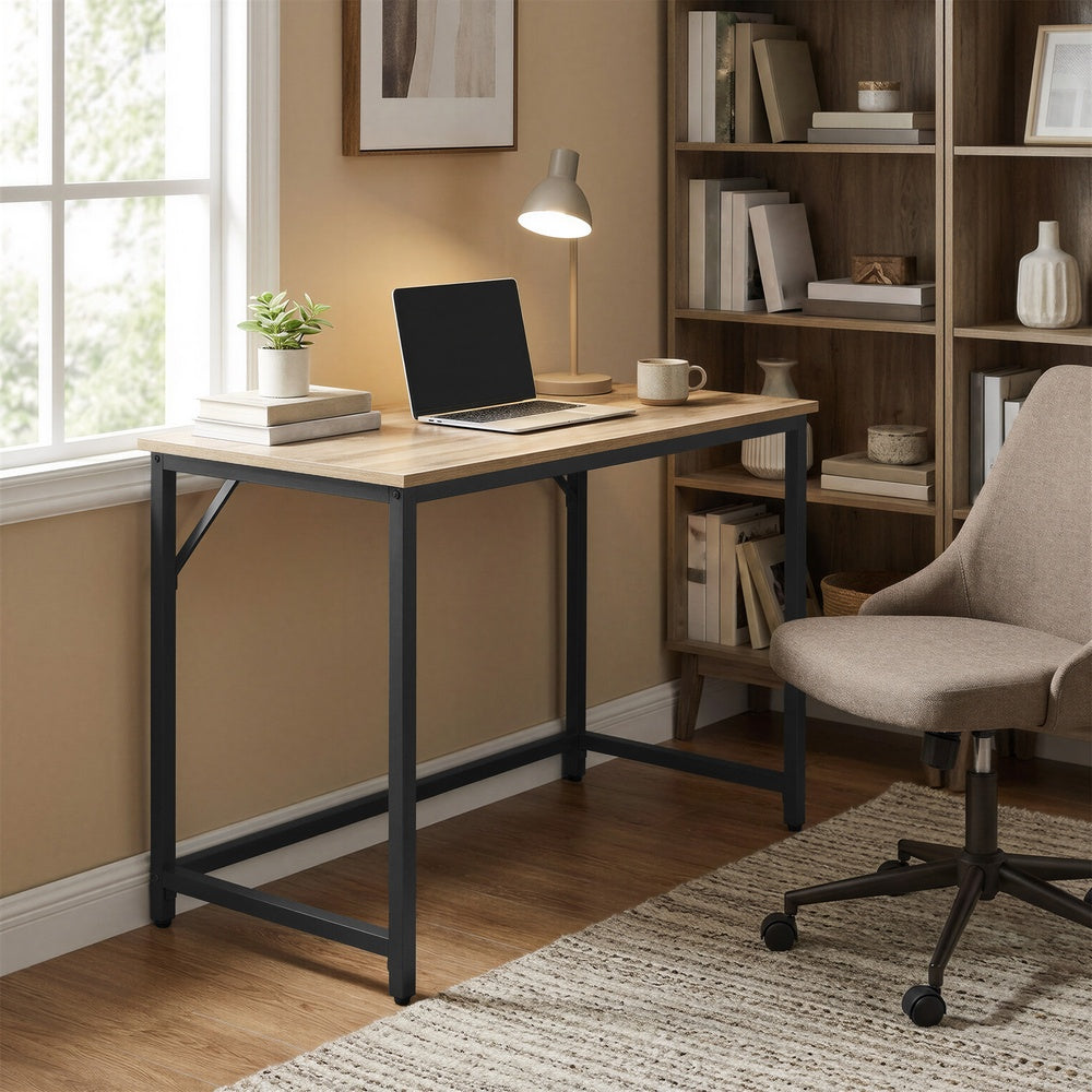 Tisch für Homeoffice, stabiler Computertisch, leichter Aufbau