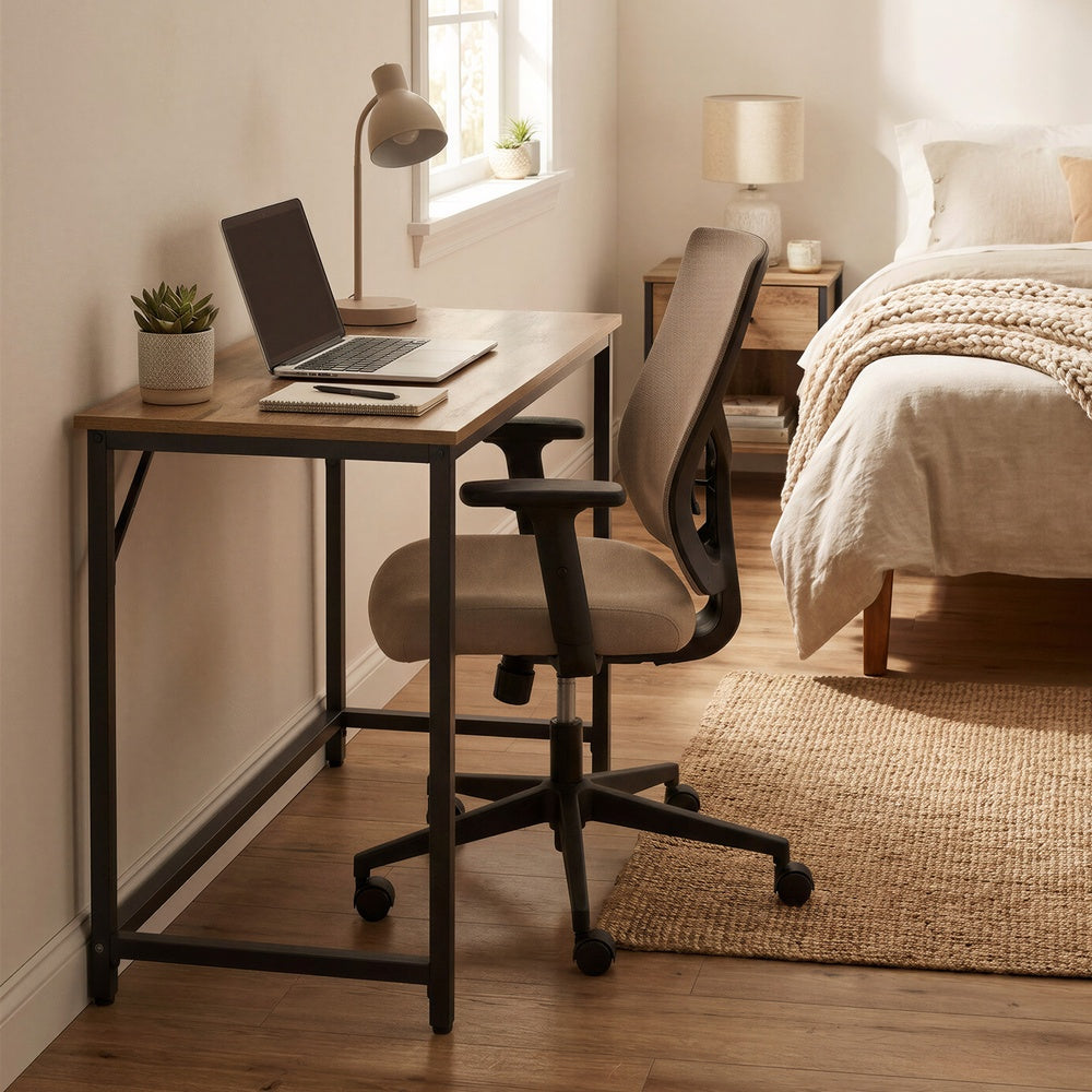Tisch für Homeoffice, stabiler Computertisch, leichter Aufbau