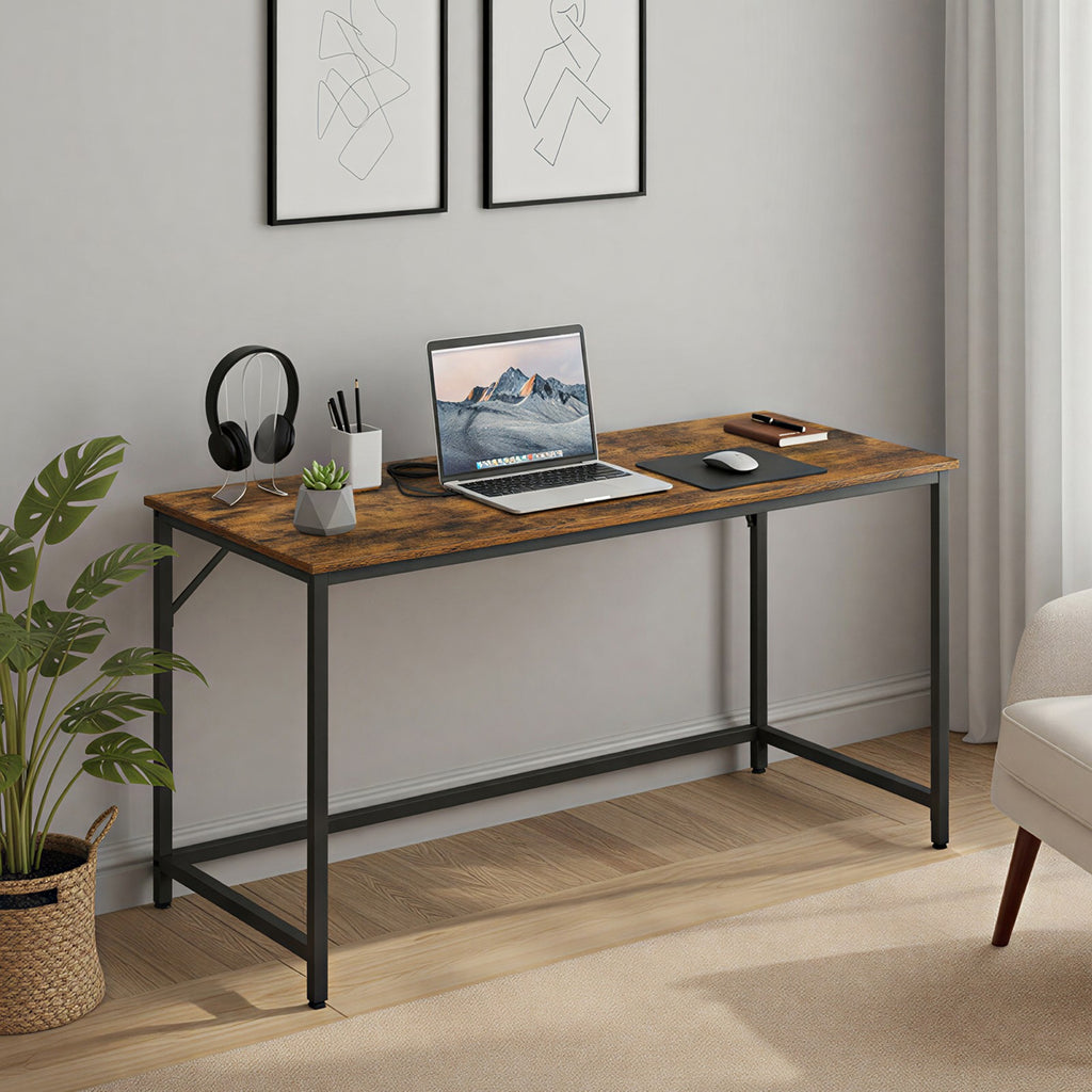 Tisch für Homeoffice, stabiler Computertisch, leichter Aufbau