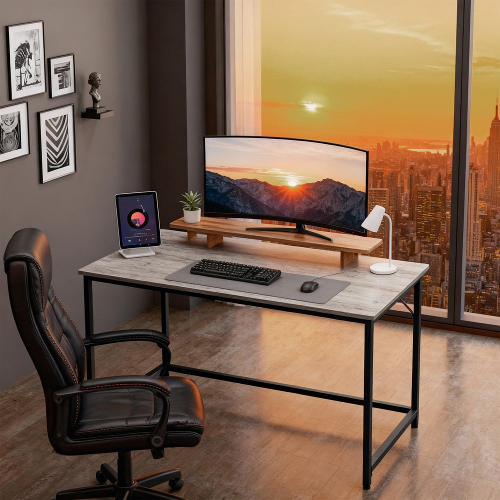 Tisch für Homeoffice, stabiler Computertisch, leichter Aufbau
