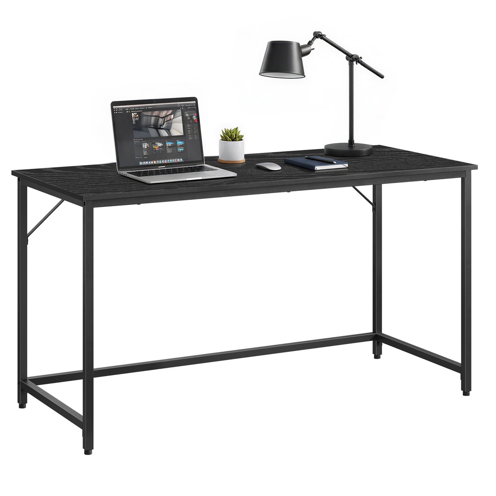 Tisch für Homeoffice, stabiler Computertisch, leichter Aufbau