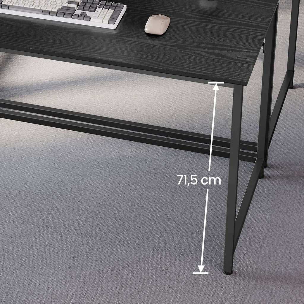 Tisch für Homeoffice, stabiler Computertisch, leichter Aufbau