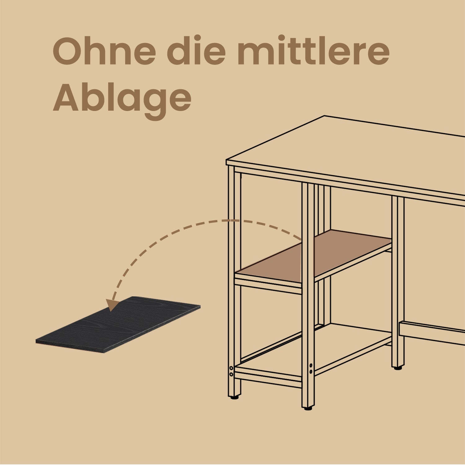 Tisch, Computertisch, Bürotisch