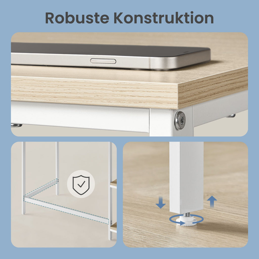 Schreibtisch modern, Bürotisch, 100 x 50 cm