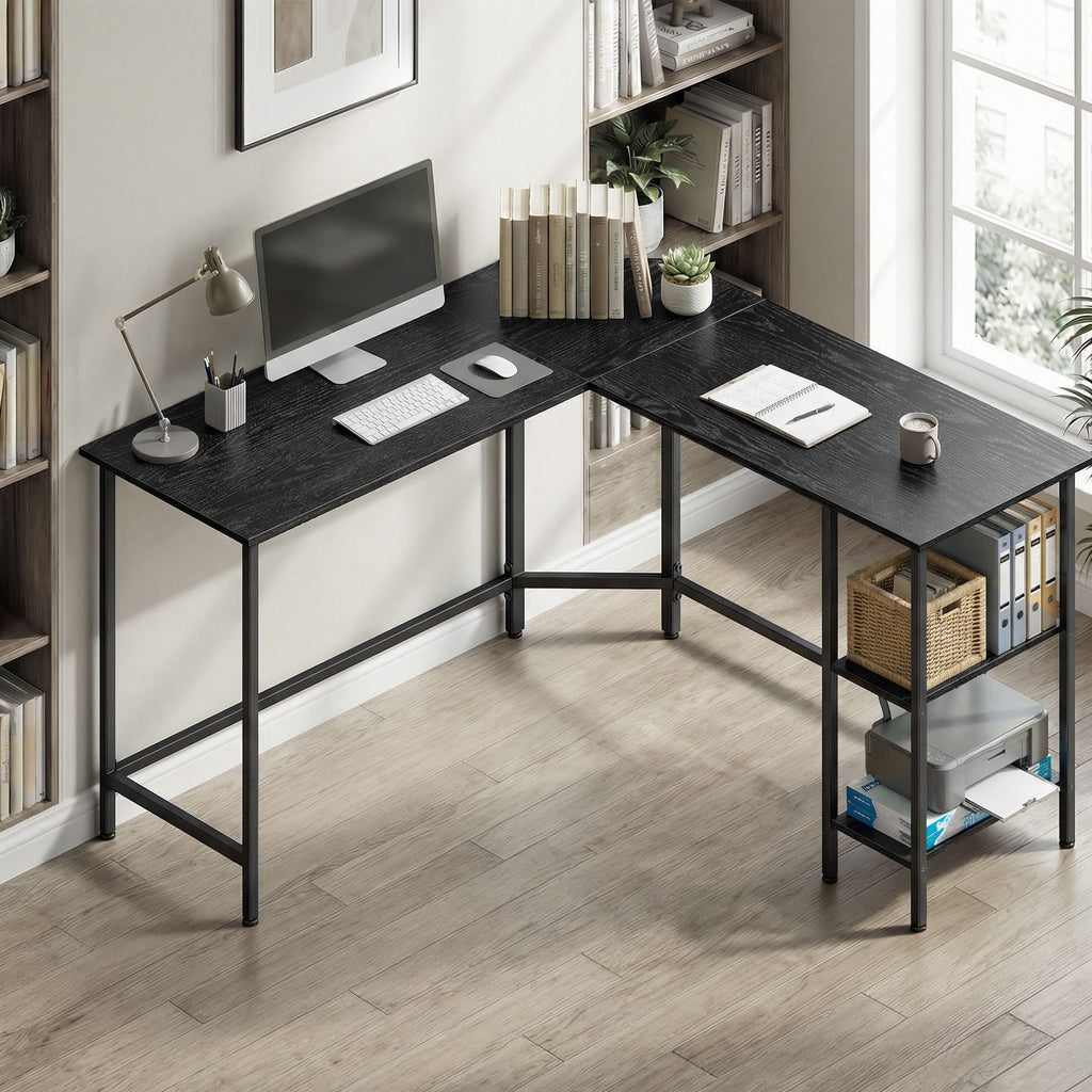 Schreibtisch in L-Form, Eckschreibtisch, Bürotisch
