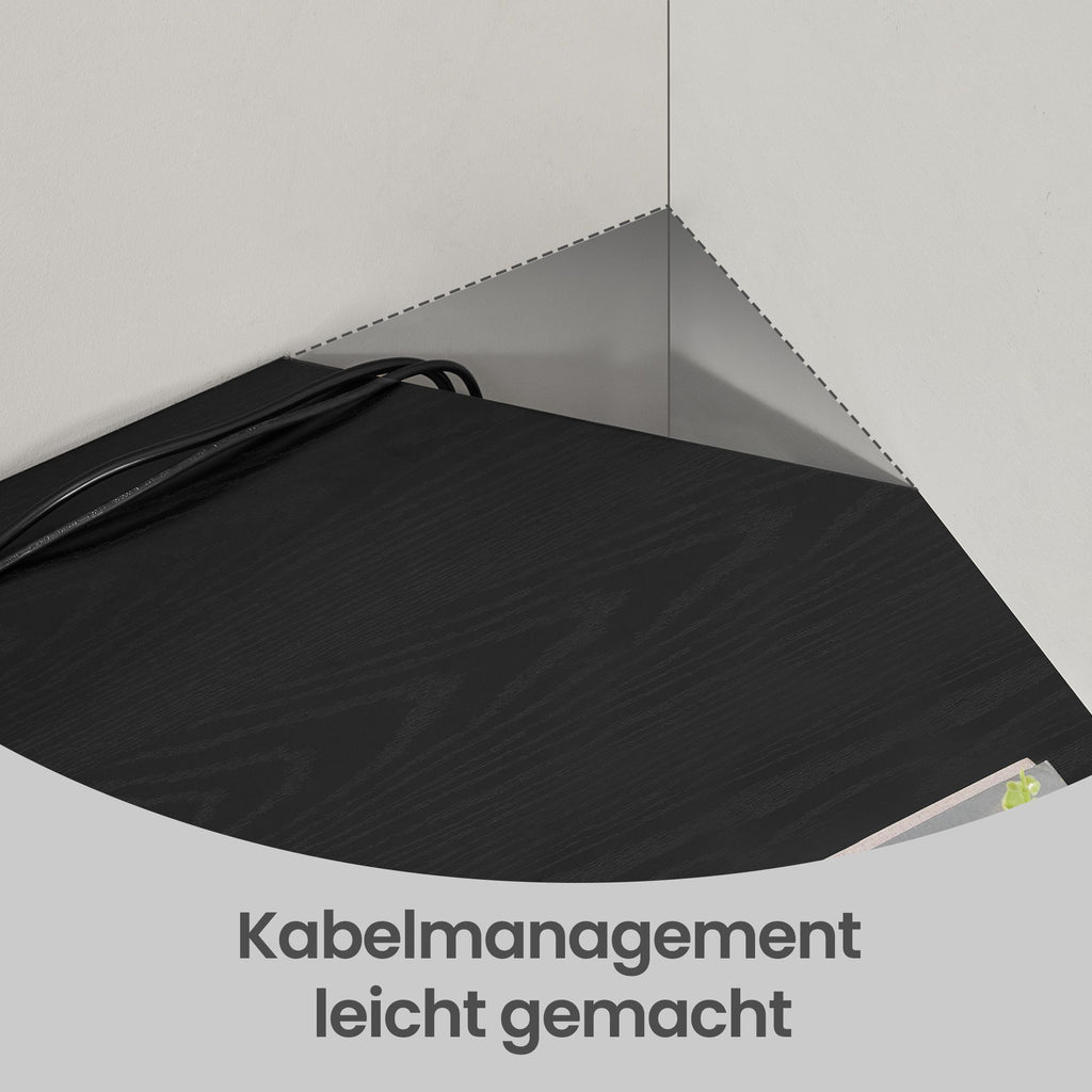 Schreibtisch in L-Form, Eckschreibtisch, Bürotisch