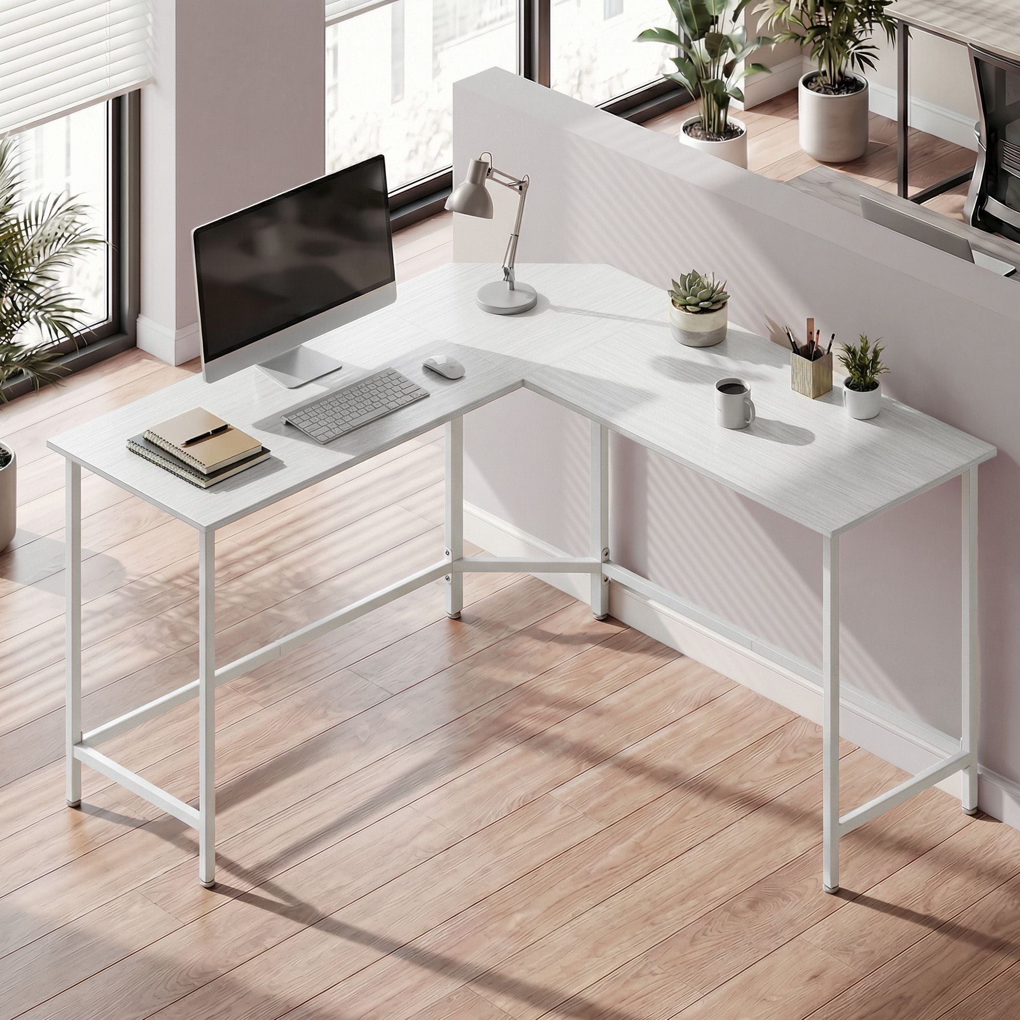 L-förmiger Schreibtisch, Gaming-Tisch, Eckschreibtisch