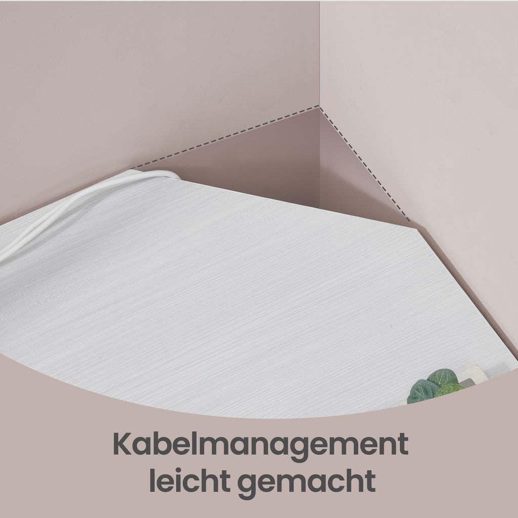 L-förmiger Schreibtisch, Gaming-Tisch, Eckschreibtisch
