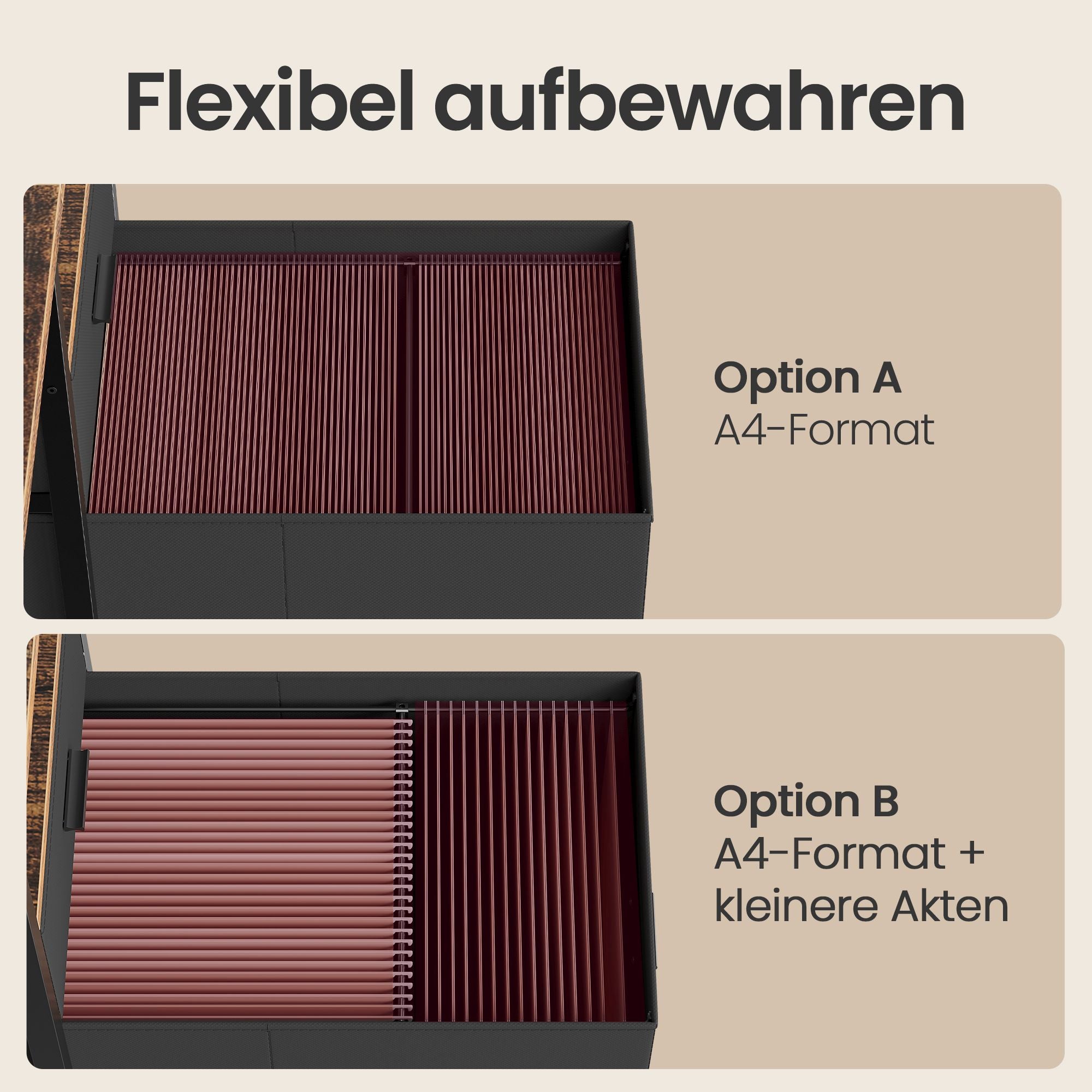 Schreibtisch mit 3 Ablagen, Bürotisch mit 2 Schubladen, 160 x 60 x 76 cm