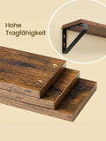 Wandregal, Schweberegal, 3er Set