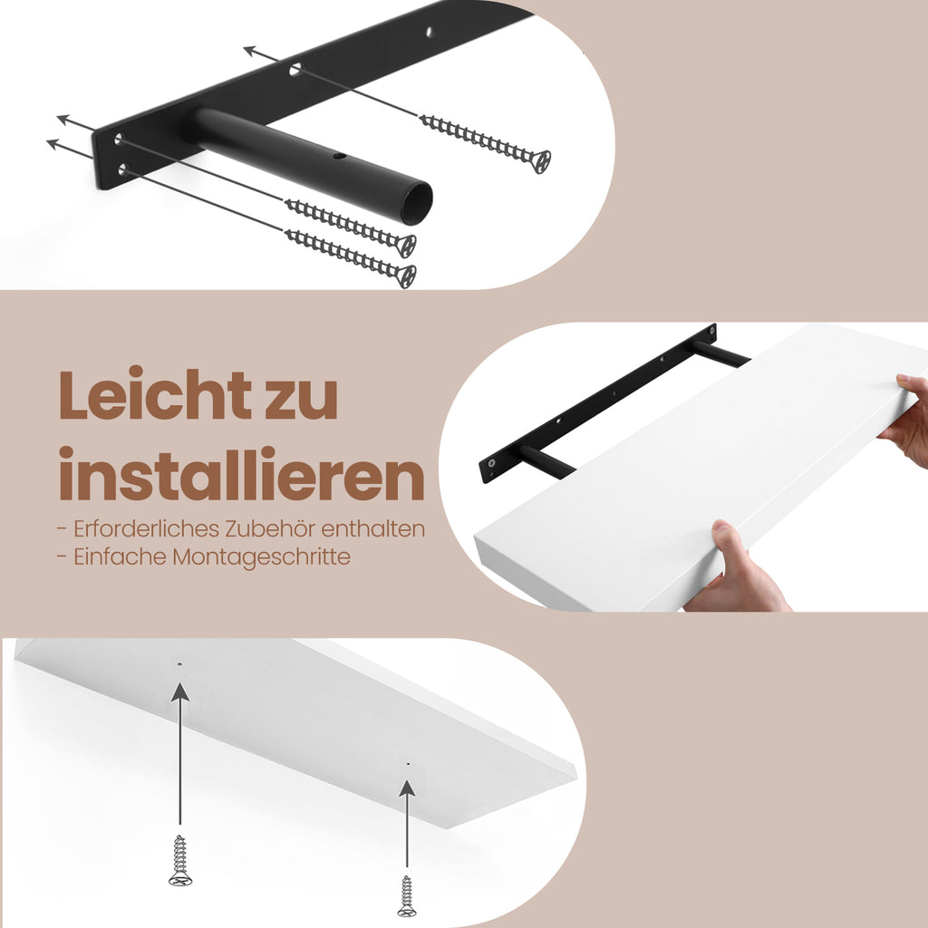 Wandboard 60 cm Weiß