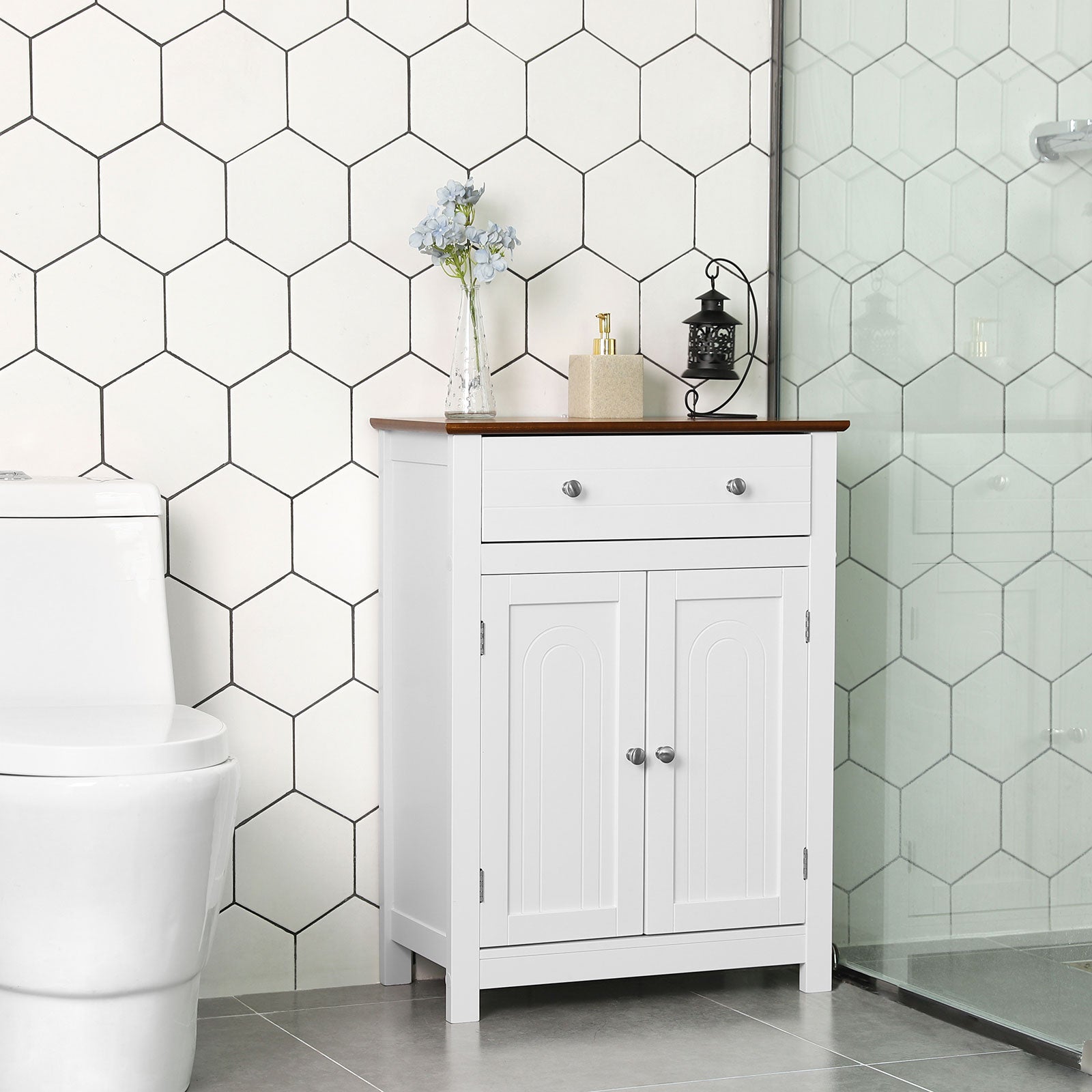 Landhausstil Badschrank