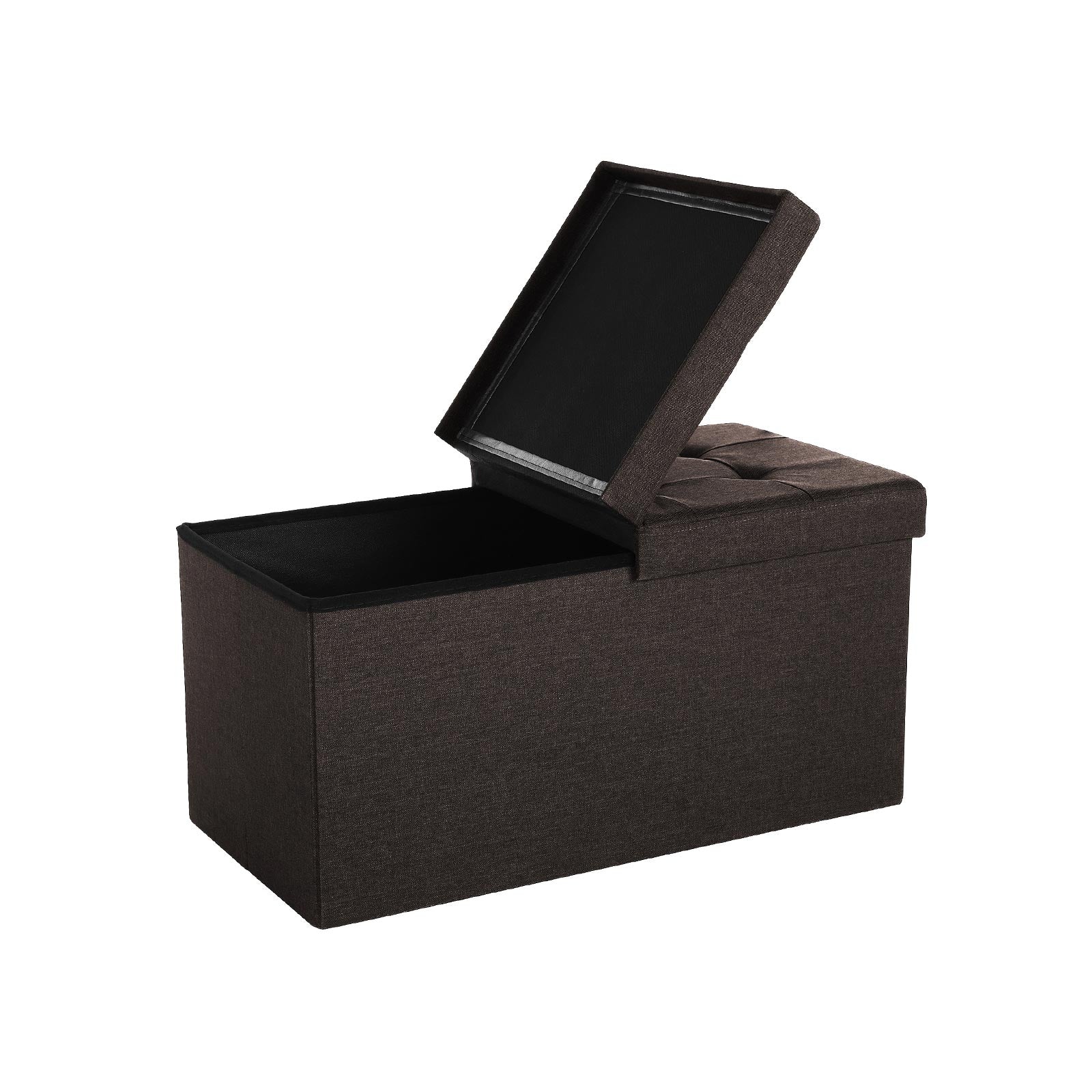 Sitztruhe 80 L Schokobraun