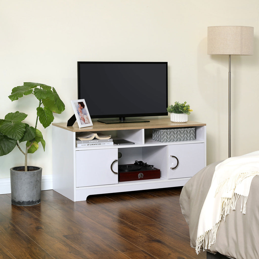 Schlichter TV-Schrank Weiß