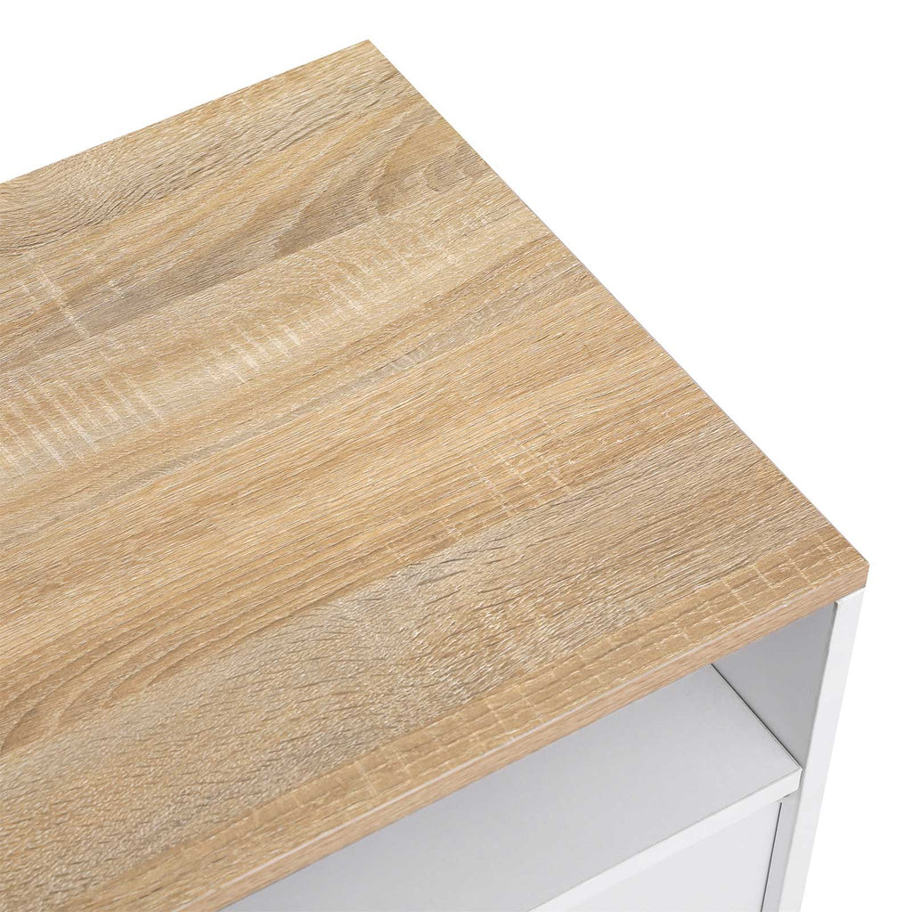 Schlichter TV-Schrank Weiß