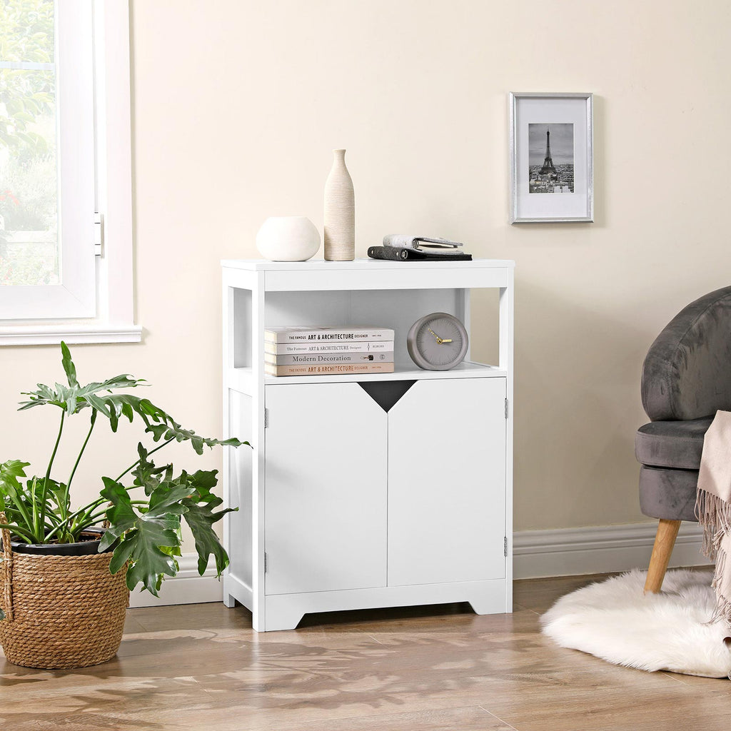 Badschrank Marmoroptik
