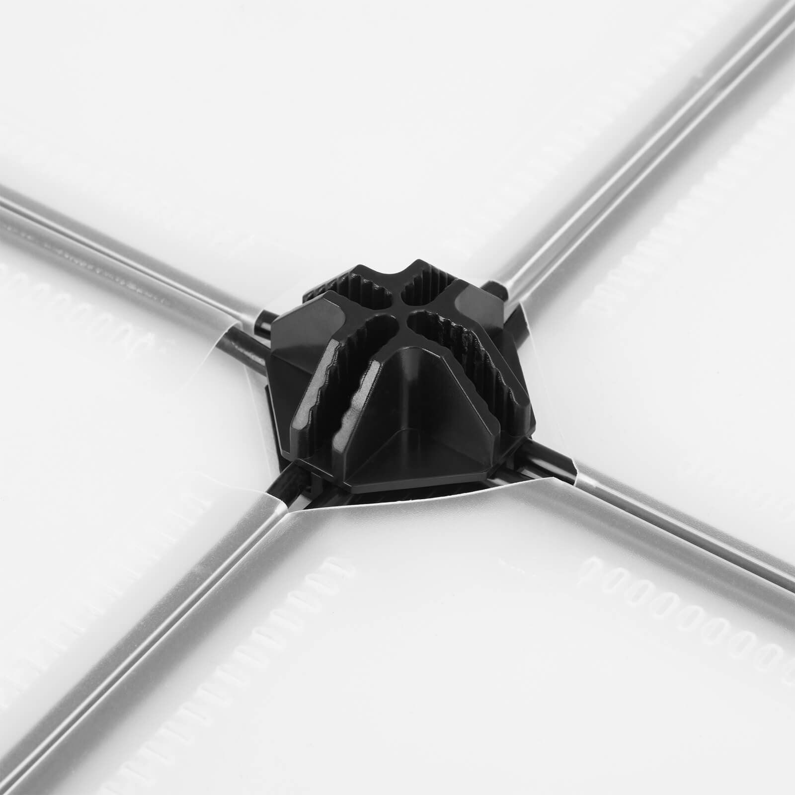 DIY-Steckregalsystem 9 Fächer Weiß