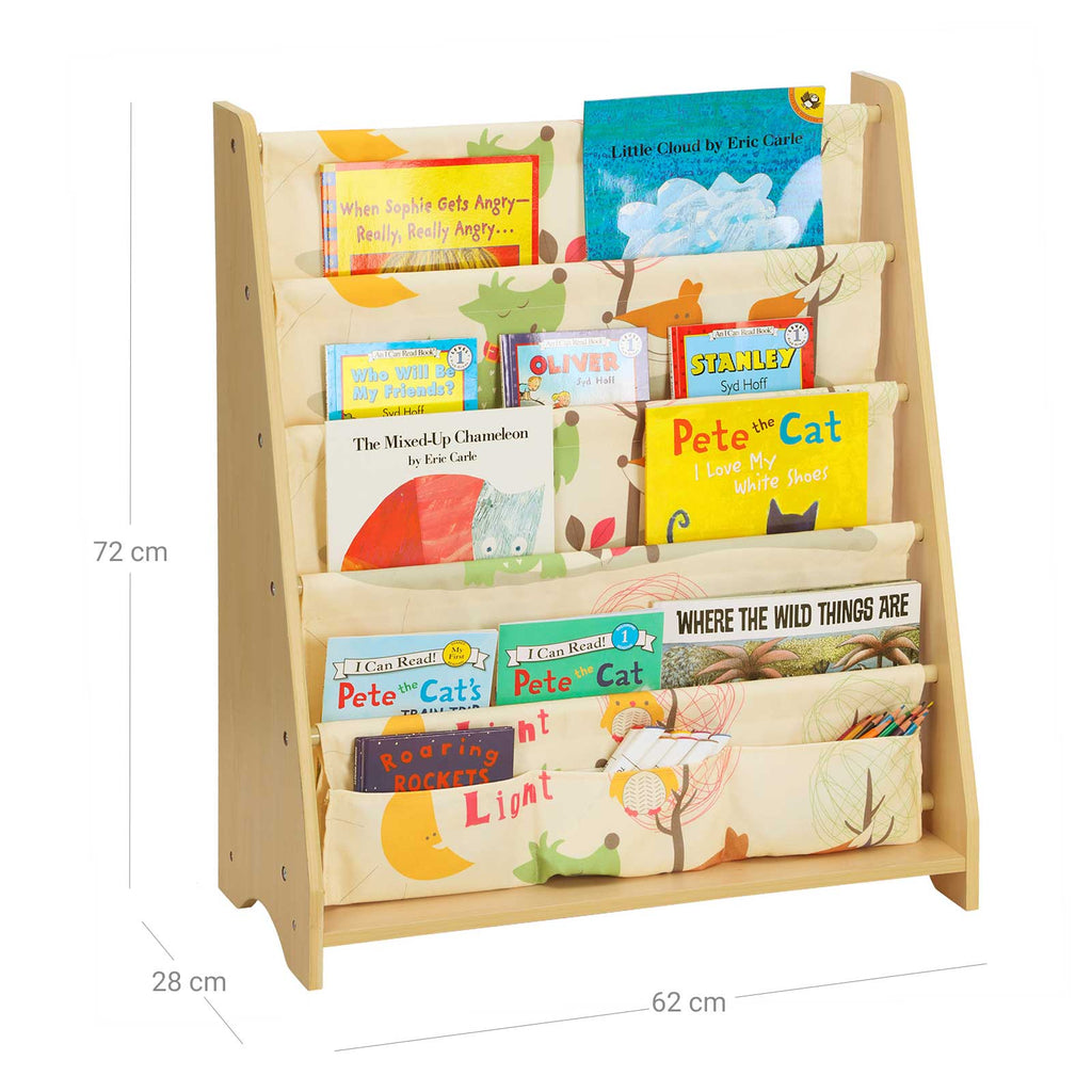 Niedliches Bücherregal für Kinder