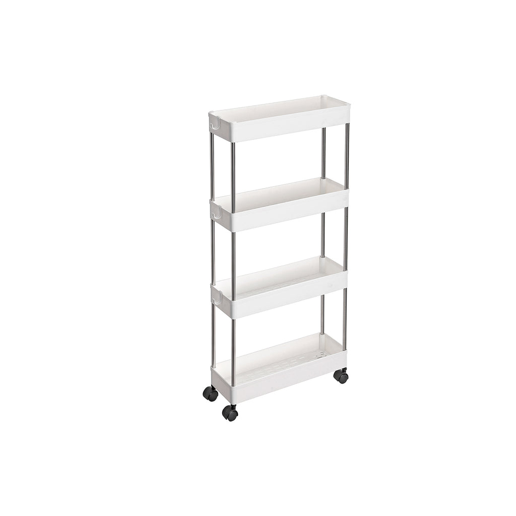 Nischenregal auf Rollen