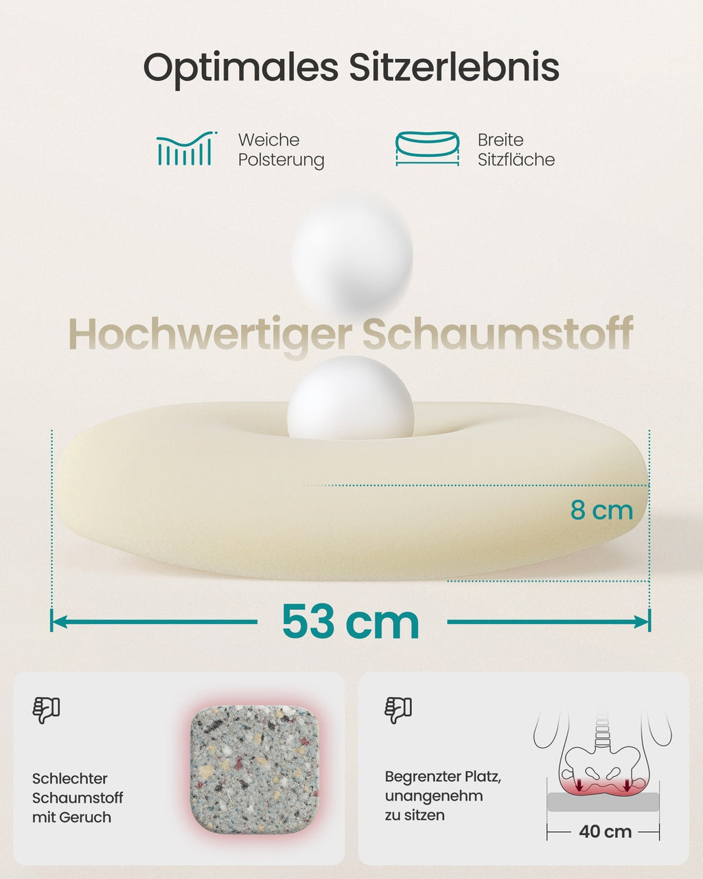 Bürostuhl mit Netzbespannunghöhenverstellbar Wippfunktion taubengrau