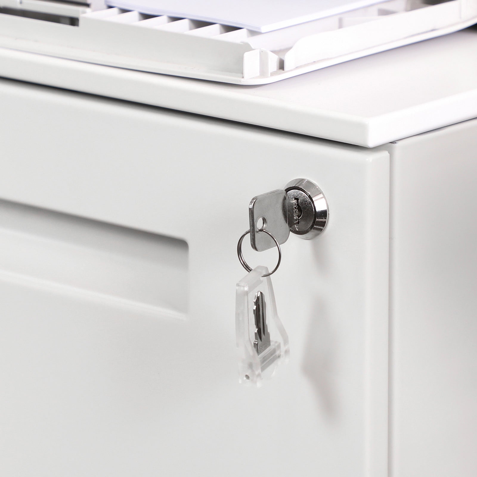 Mobiler Aktenschrank mit 2 Schubladen