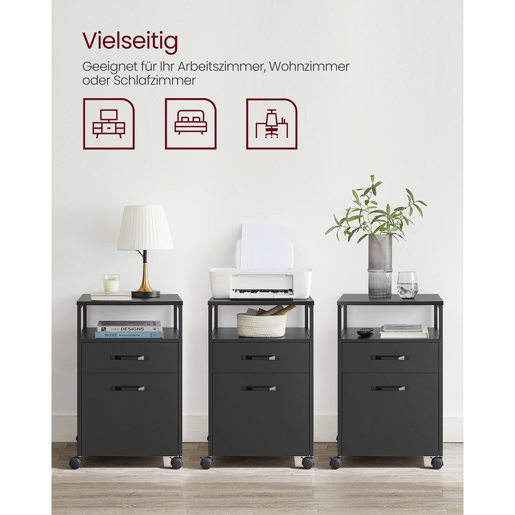 Rollcontainer mit 2 Schubladen