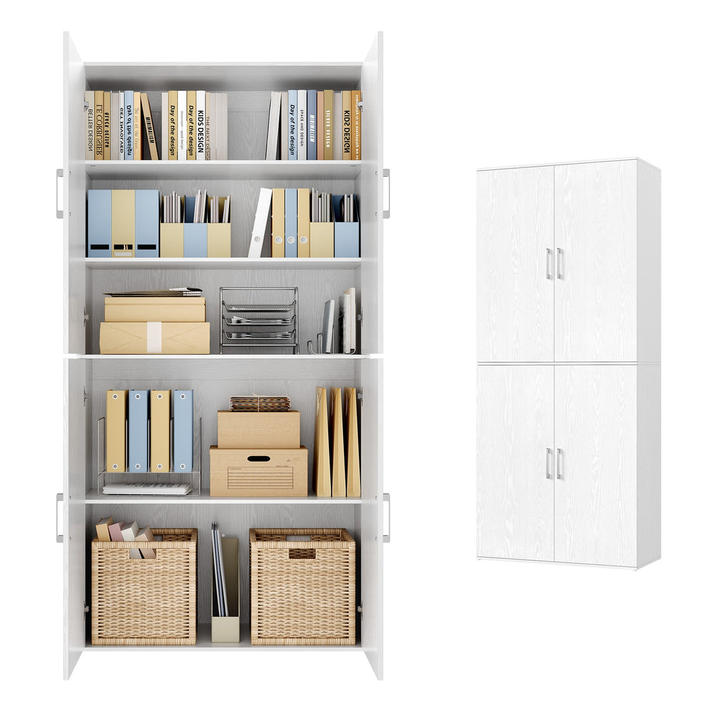 Mehrzweckschrank, mit Griffen, Holzspanplatte