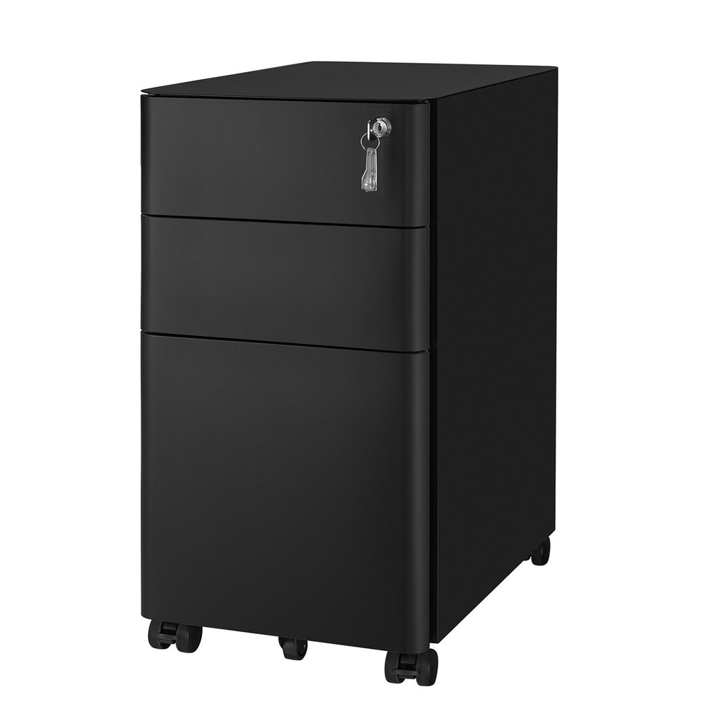 Rollcontainer, Aktenschrank, Büroschrank mit Rollen