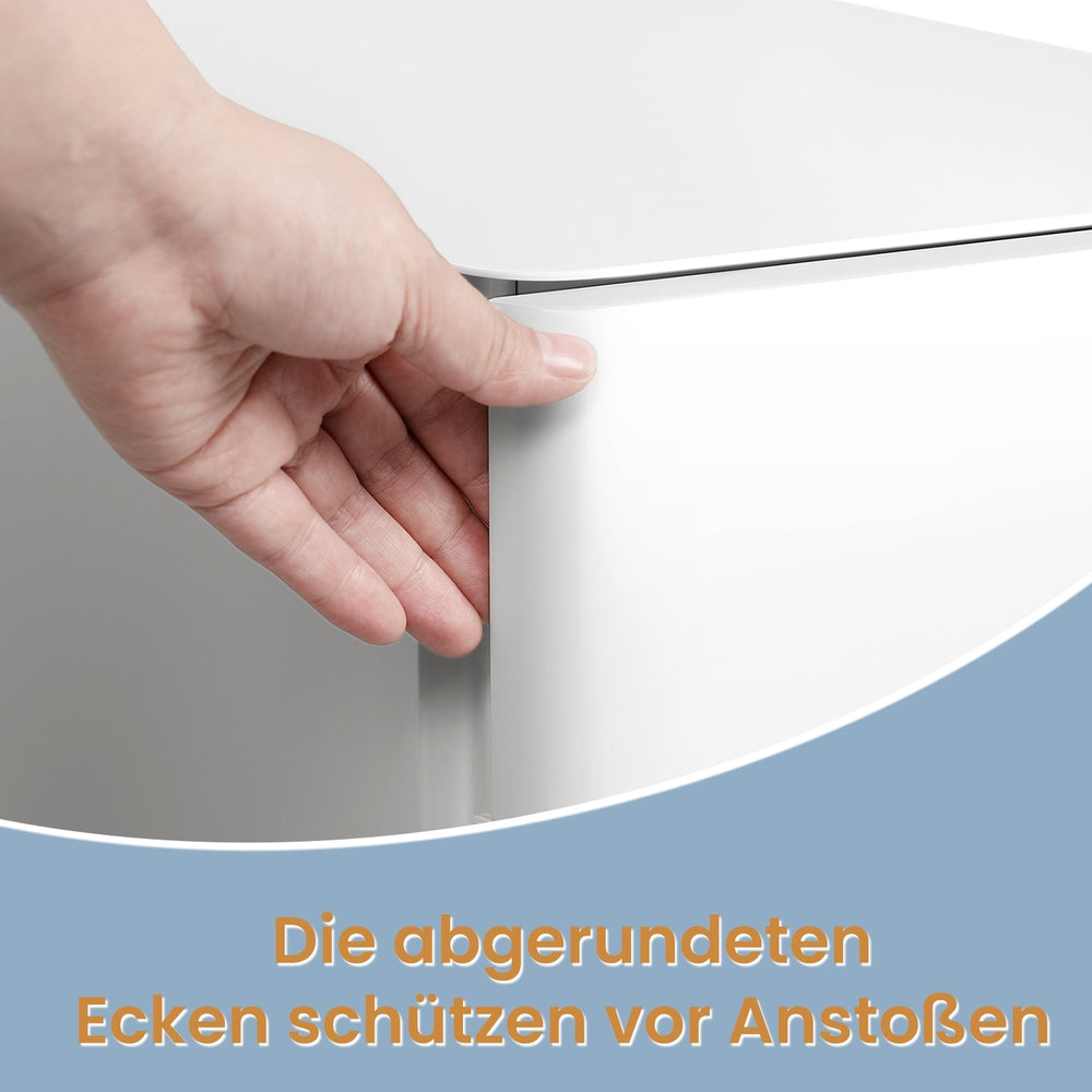 Rollcontainer, Aktenschrank, Büroschrank mit Rollen
