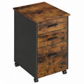 Aktenschrank mit Rollen, 3-Schubladen,  Rollcontainer