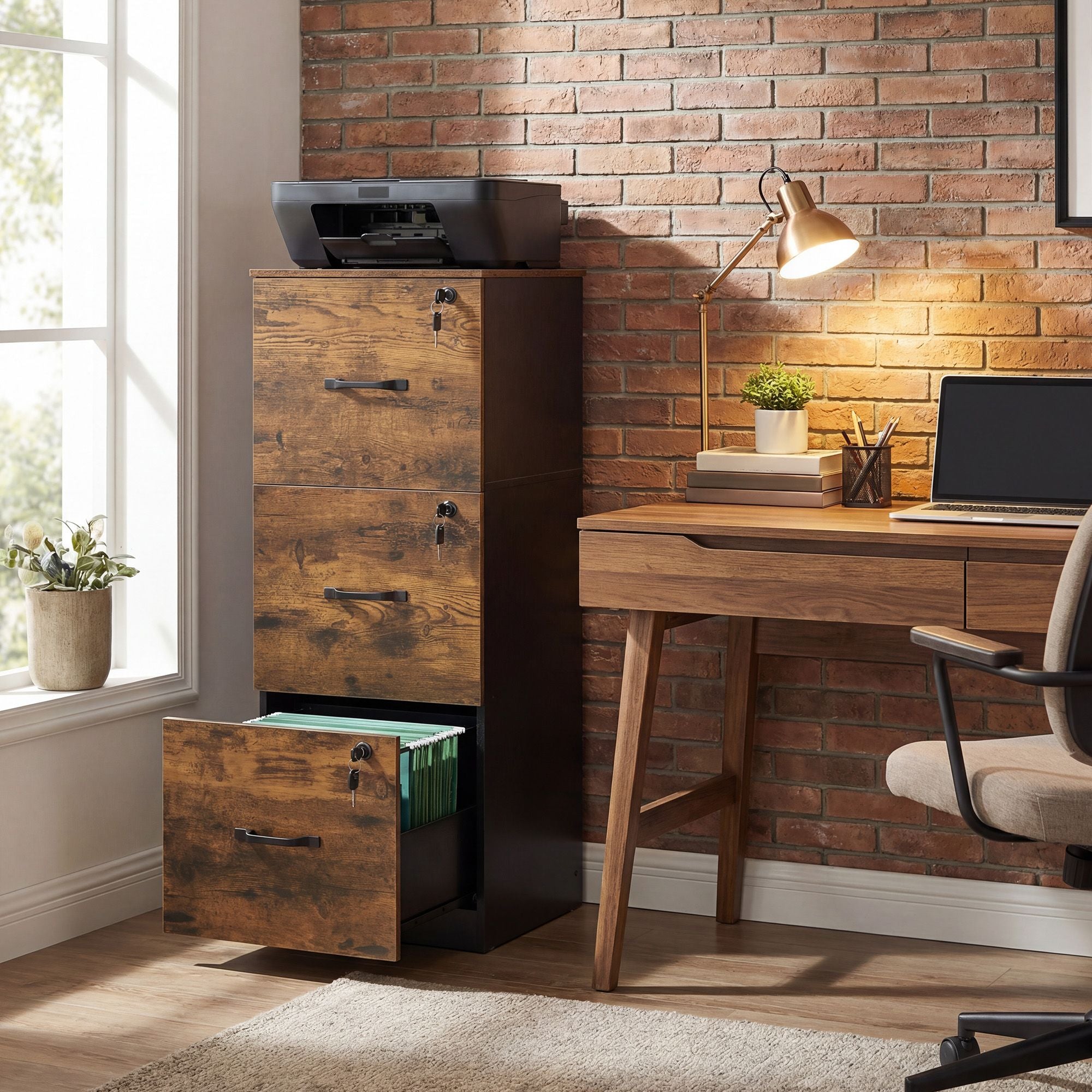 Büroschrank, Aktenschrank, für Homeoffice