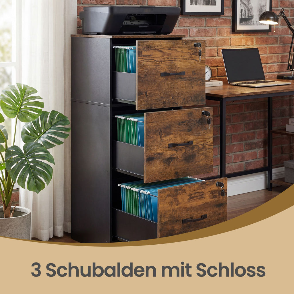 Büroschrank, Aktenschrank, für Homeoffice