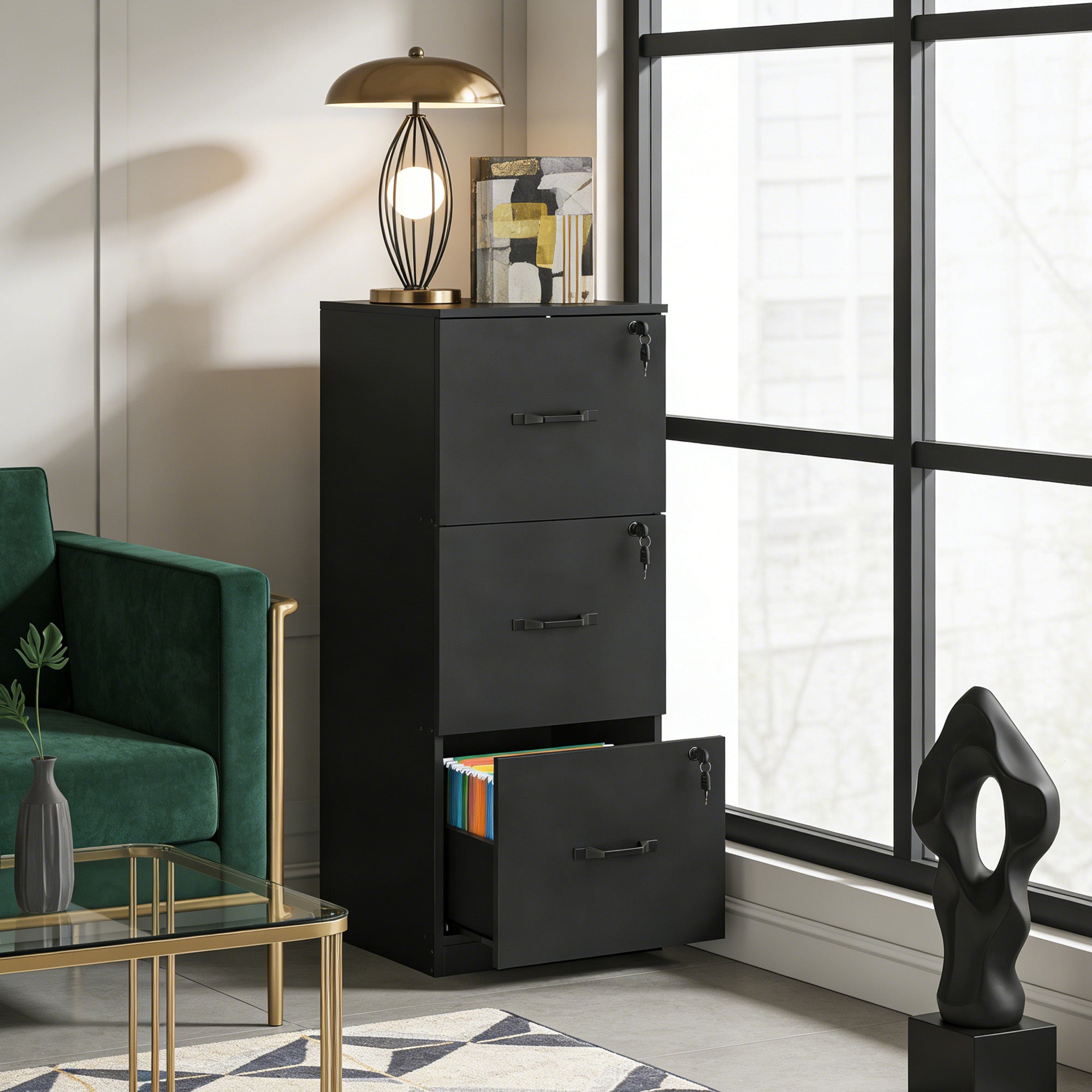 Büroschrank, Aktenschrank, für Homeoffice