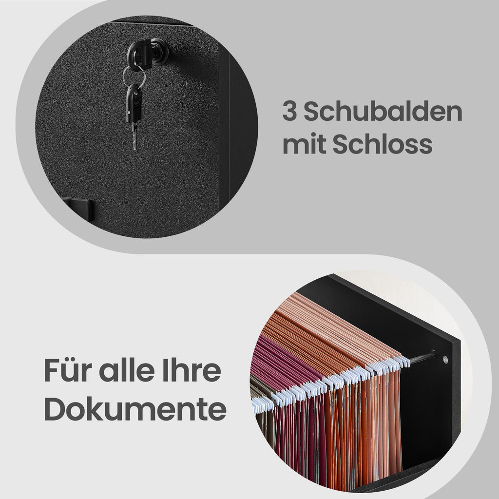 Büroschrank, Aktenschrank, für Homeoffice