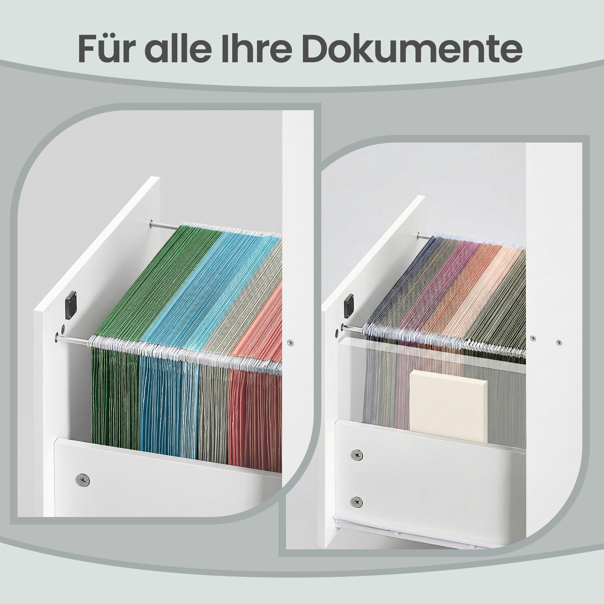 Büroschrank, Aktenschrank, für Homeoffice